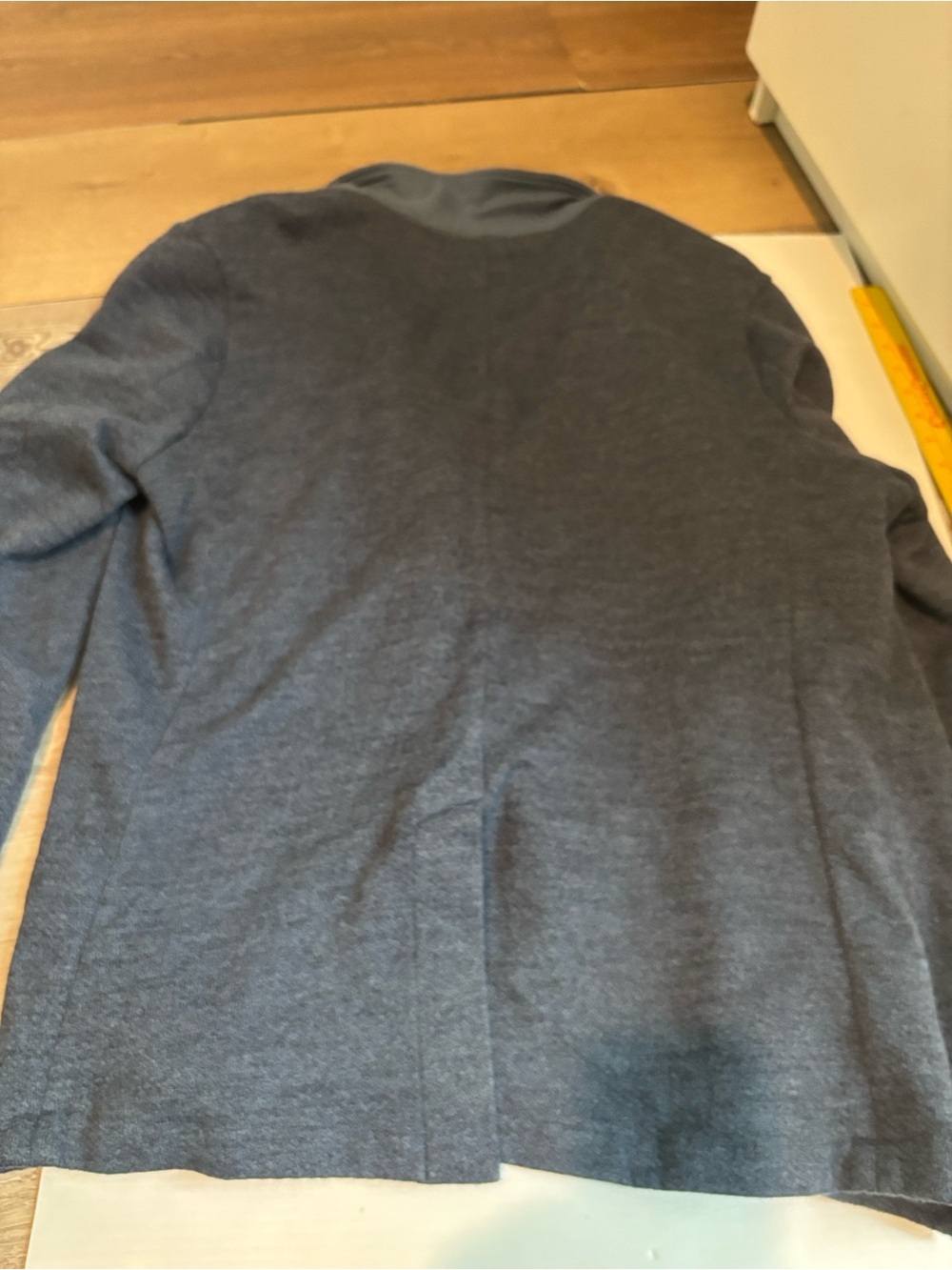Faherty Men's Knit Sport Coat in Navy Heather Size XL Cotton - Picture 4 of 5
